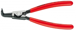 Kleště na pojistné kroužky vnější 19-60mm zahnuté 90° , Knipex 4621A21 