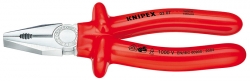 Kombinované kleště chromované VDE izolované 160mm  Knipex 0307160 