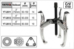 Stahovák 3-ramenný šíře ramen 300mm délka 150mm YATO YT2513 